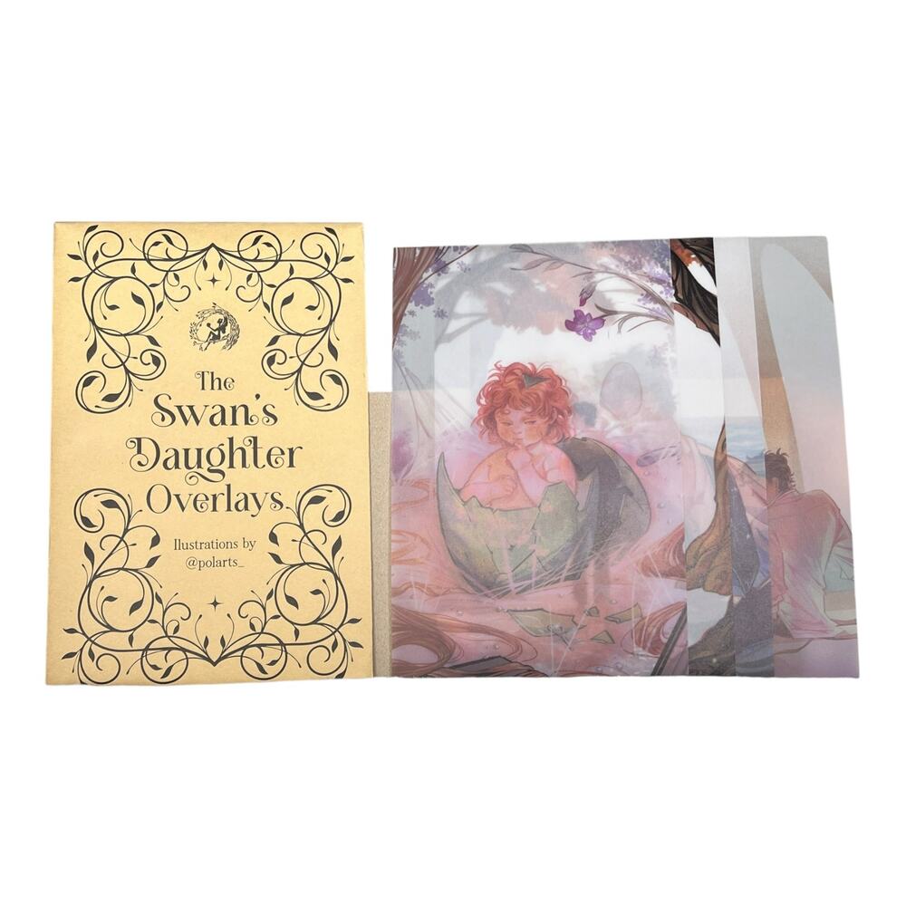 FairyLoot The Swan's Daughter Art Overlays - Roshani Chokshi January 2026 YA